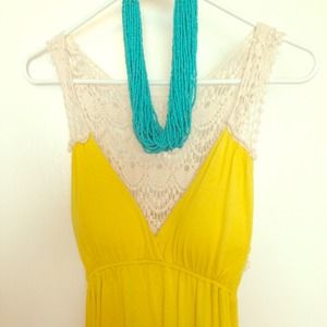 Gorgeous yellow maxi