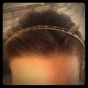 J.Crew Animal Print Headband