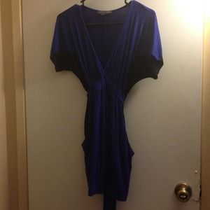 Two toned Dress with tie back
