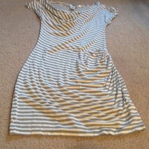 Horizontal stripped dress by max studio