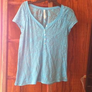 🚫🚫SOLD -BUNDLED Turquoise Aeropostale burn