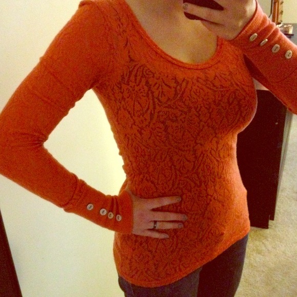 ⚡REDUCED⚡Orange Buckle burnout