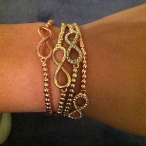 Infinity stretch bracelet