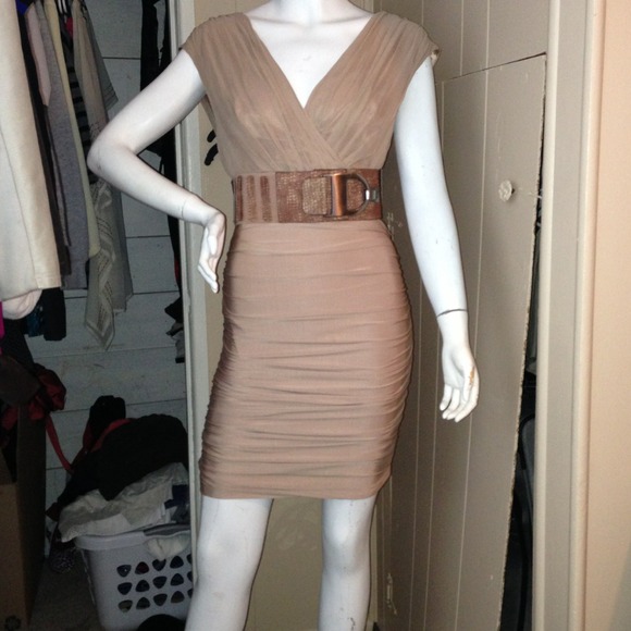 🚫SOLD🚫Bebe Small dress worn once to a wedding