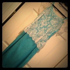 Turquoise and Lace . . .