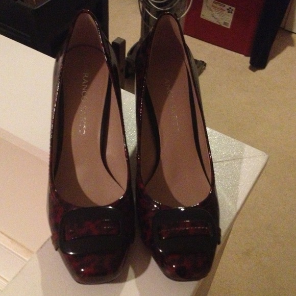 Franco Sarto pump with plastic buckle - 3" heel