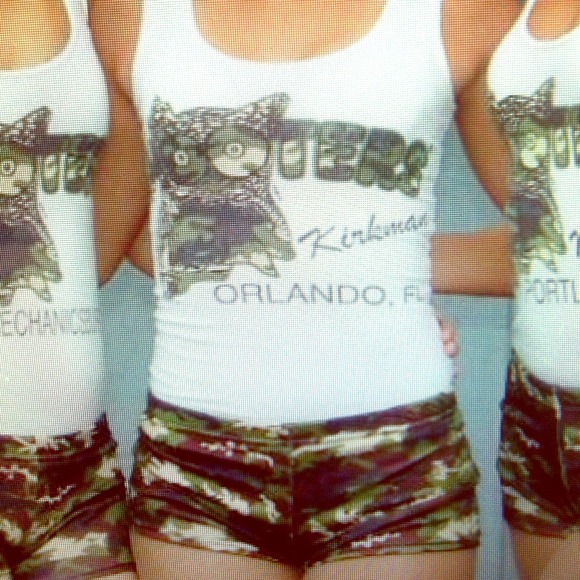 Hooters Camo Uniform