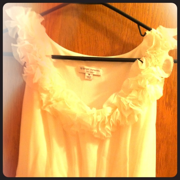 Maternity white dress