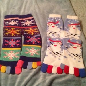 toe socks never worn !