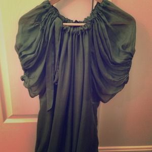 ⛔️Sold⛔️Zara green dress