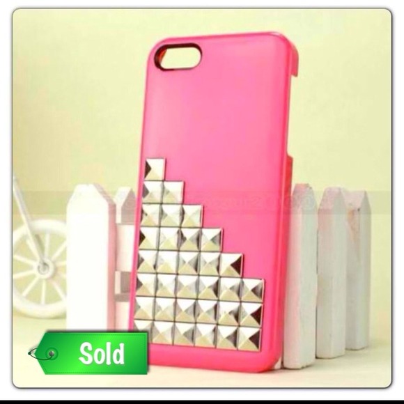 SOLD---NEW HOT PINK IPHONE 5 CASE - Picture 2 of 2