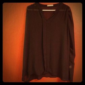 Olivia Moon navy top with built in tank