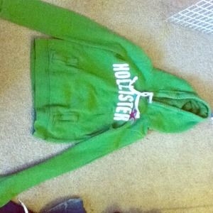 Green hollister sweatshirt