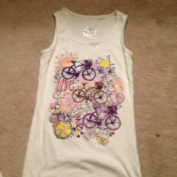 ❌❌Bundled sold ❌❌Justice tank tops. Size 8 - Picture 4 of 4
