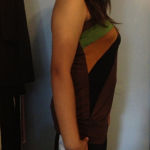 Large, used brown tube top - Picture 3 of 3
