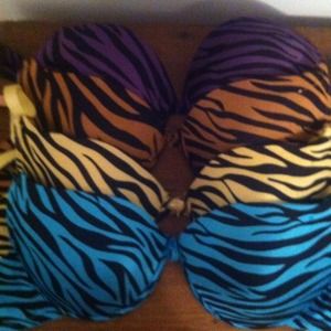 (ON HOLD) Zebra Bras