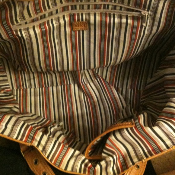 Brown leather purse - Picture 3 of 3