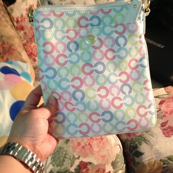 Sold Coach cross bag