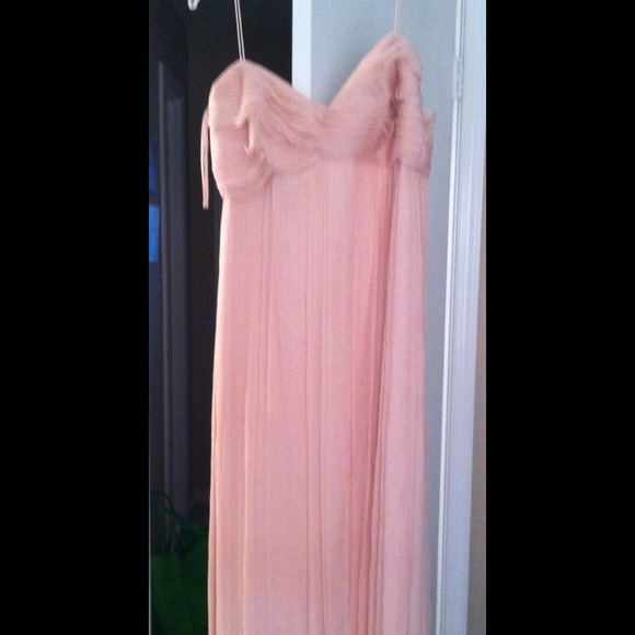 Amsale silk dress