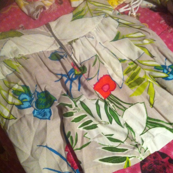 Floral Print Skirt - Picture 2 of 3