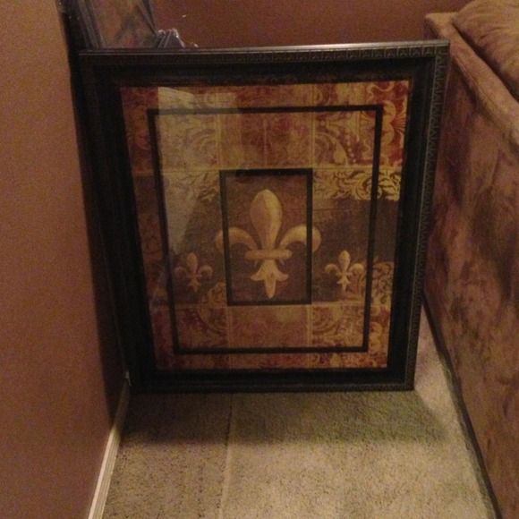 Celebrating Home Fleur de Lis Picture