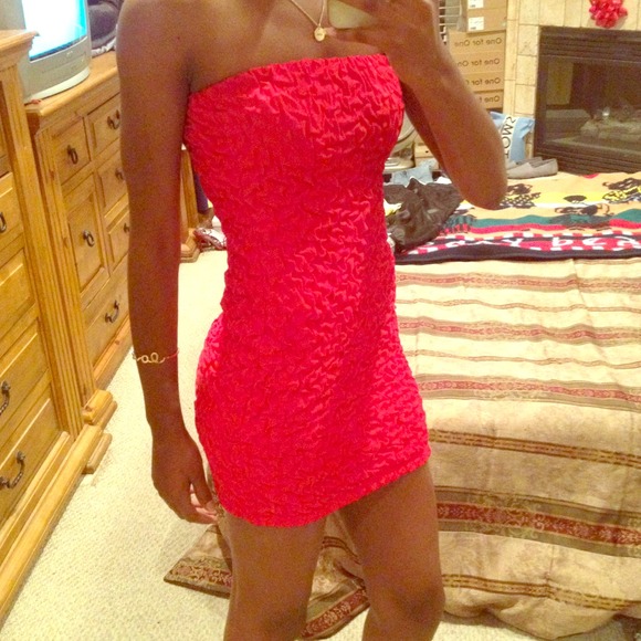Forever 21 Red Tube Dress