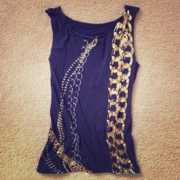 Sold❗Chain Print Tank