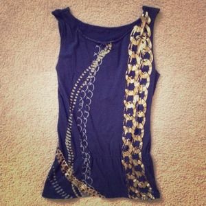 Sold❗Chain Print Tank