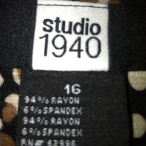 Leopard-like print dress - Picture 4 of 4