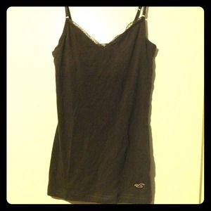 Brown Hollister spaghetti strap top