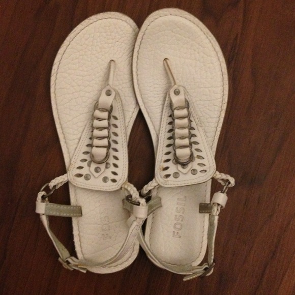 Fossil sandals!