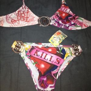 Ed Hardy swim suit *brand new*