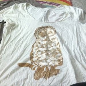 Old navy owl t-shirt