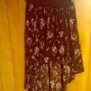 Hi lo skirt