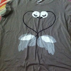🌼Bundled!🌼Grey flamingo t-shirt