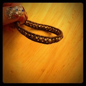 ❌HOLD for bundle❌Brown beaded cord bracelet