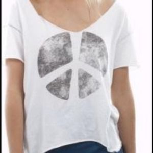 Peace sign chaser shirt