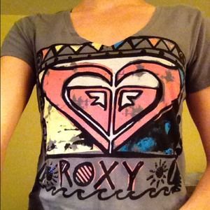 Roxy size x-small V-neck surf top. Worn once!