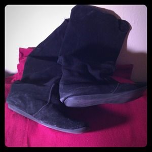 Essential Black Suede Boots