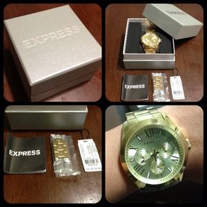 Express Gold Watch