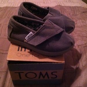 Infant grey toms