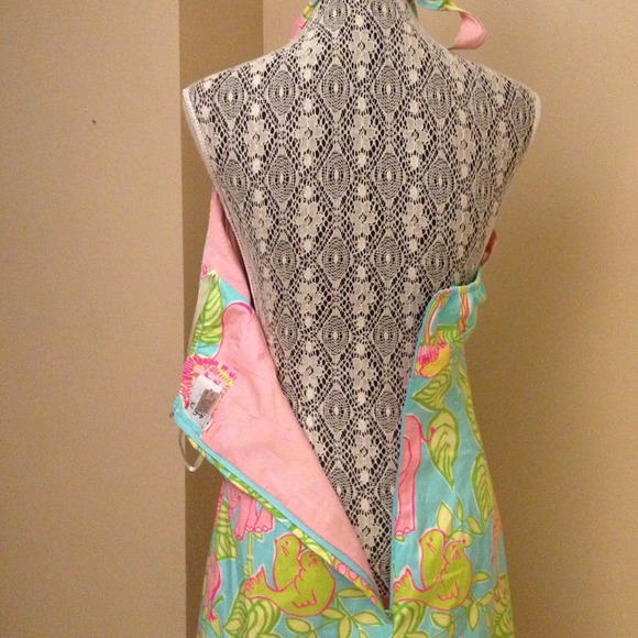 ❌Sold❌Lilly Pulitzer Halter Dress❌sold❌ - Picture 2 of 4