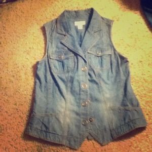 Vintage Jean vest