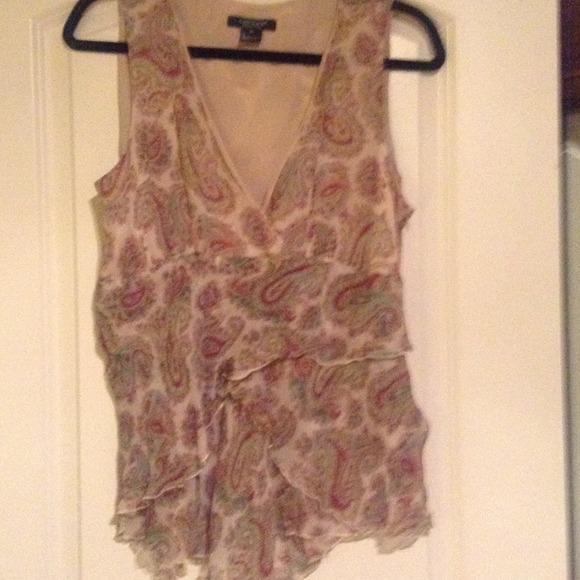 Karen Kane sleeveless top.