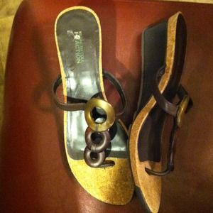 Kenneth Cole Brown Sandals