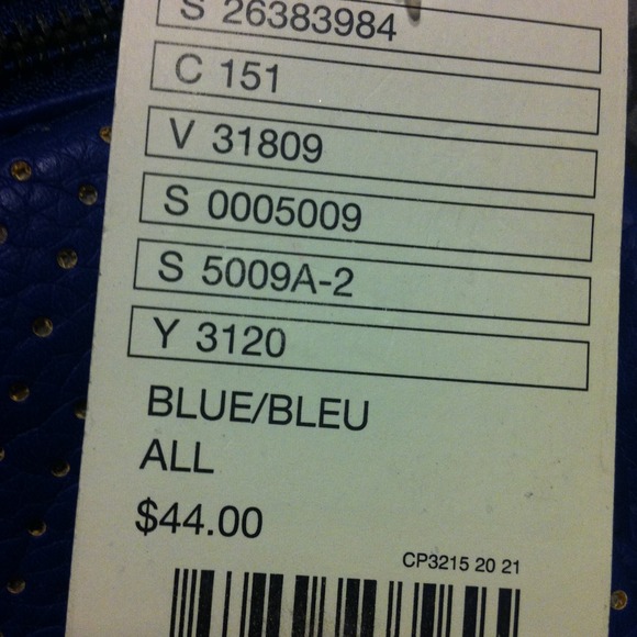 ✂PC✂ Urban outfitters blue sling bag - Picture 2 of 3