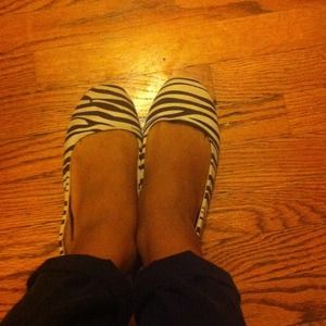 Zebra Print Flats
