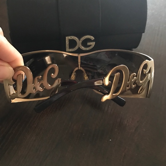 Dolce & Gabbana Gold/Bronze Sunglasses - Picture 2 of 4