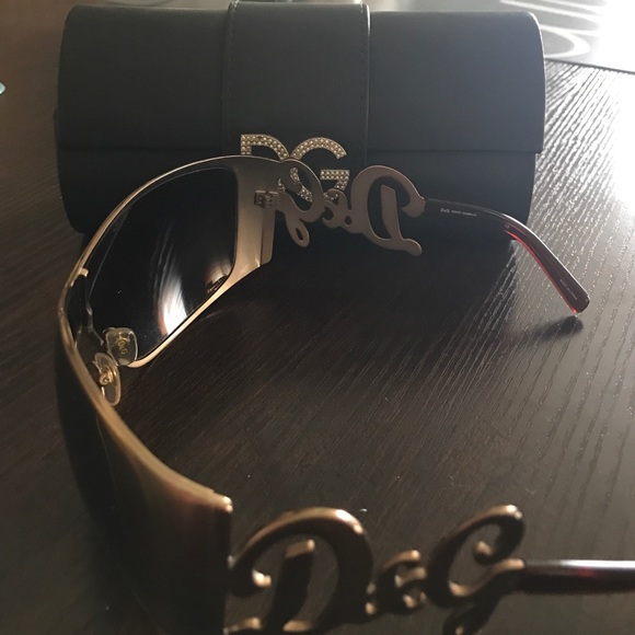 Dolce & Gabbana Gold/Bronze Sunglasses - Picture 4 of 4