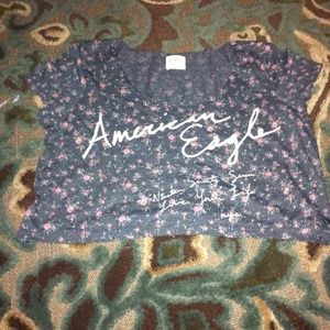 American Eagle half shirt